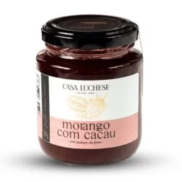 Doce De Morango Com Cacau Premium 280g  Caixa com 12