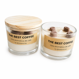 Vela Aromática de Café